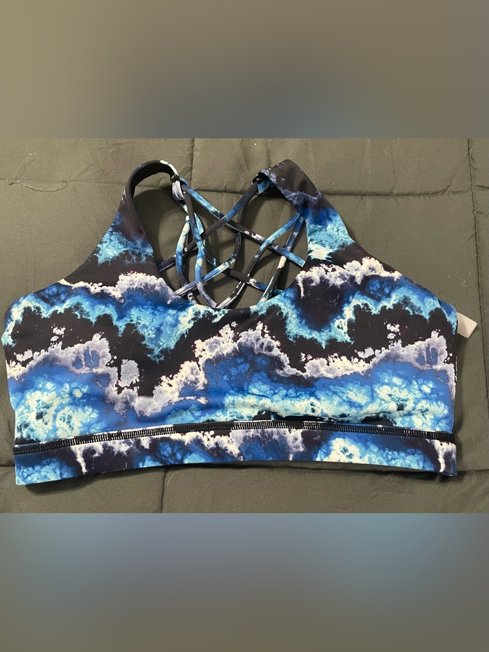 CVG Storm Print Medium Sports Bra